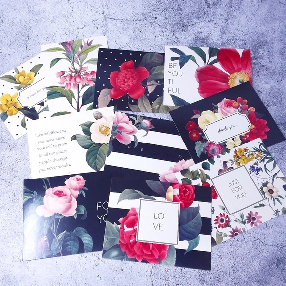 💜3/$25💜 10PC Botanical Variety Blank Notecards with Envelopes - Picture 3 of 11